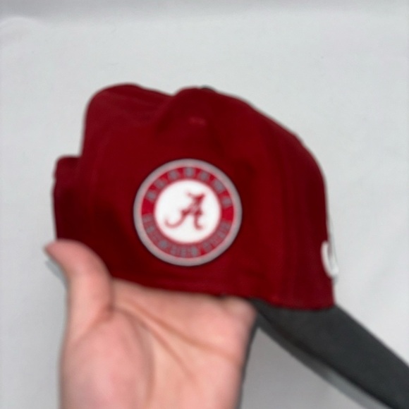 Alabama Crimson Tide men's hat color red and gray - Picture 3 of 6
